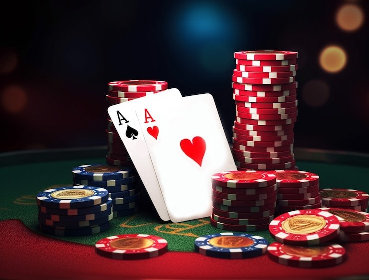 Live dealer conducting Infinite Blackjack at rokokbet website with multiple player interfaces visible simultaneously