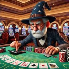 Live blackjack dealer at rokokbet website studio with multiple camera angles and HD broadcast feed
